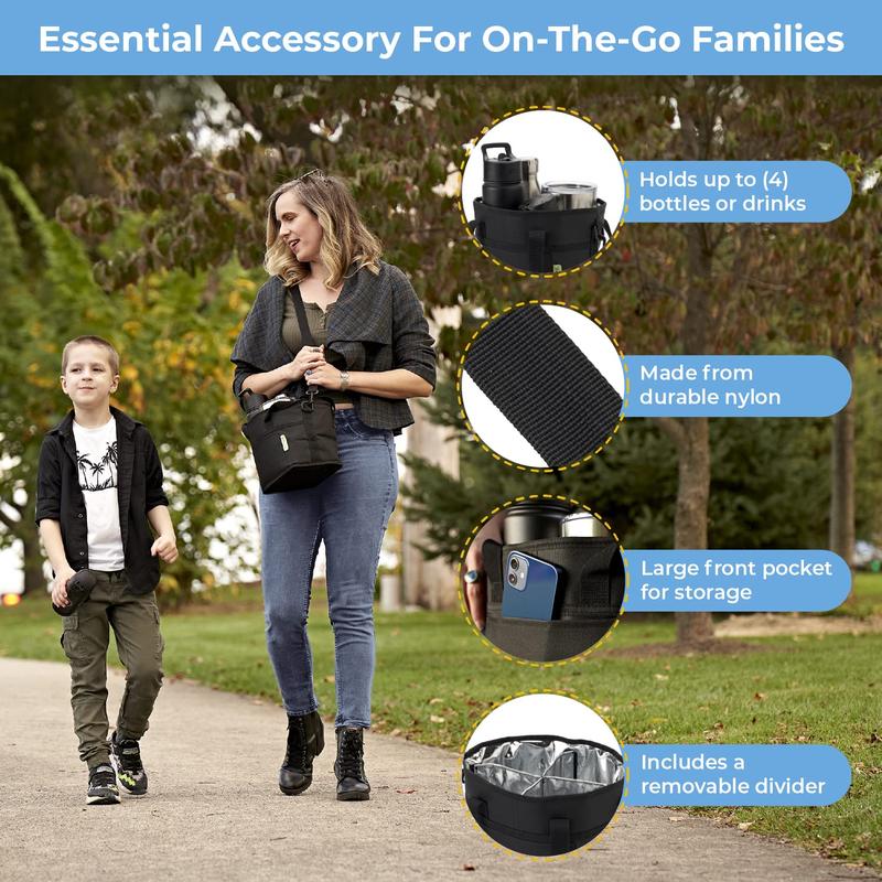 Family Size 4 Compartment Drink Bag