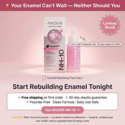 Anovri Fluoride Free + Whitening Toothpaste Serum